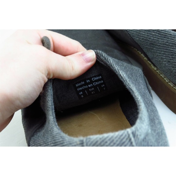 Aldo Shoes Sz 8 M Brown Oxfords Leather Men - Picture 7 of 9